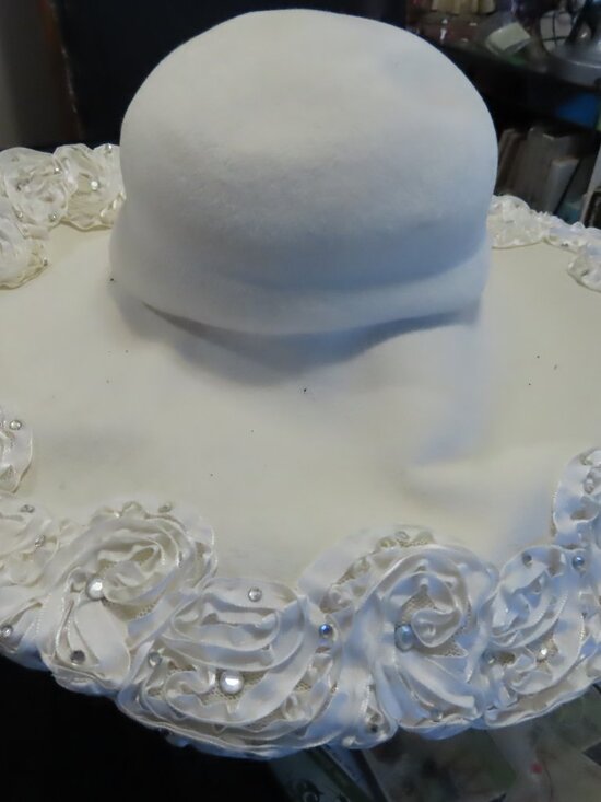 3 STUNNING VINTAGE HATS ITALIAN MARZI/ERIC JAVITS HANDMADE
